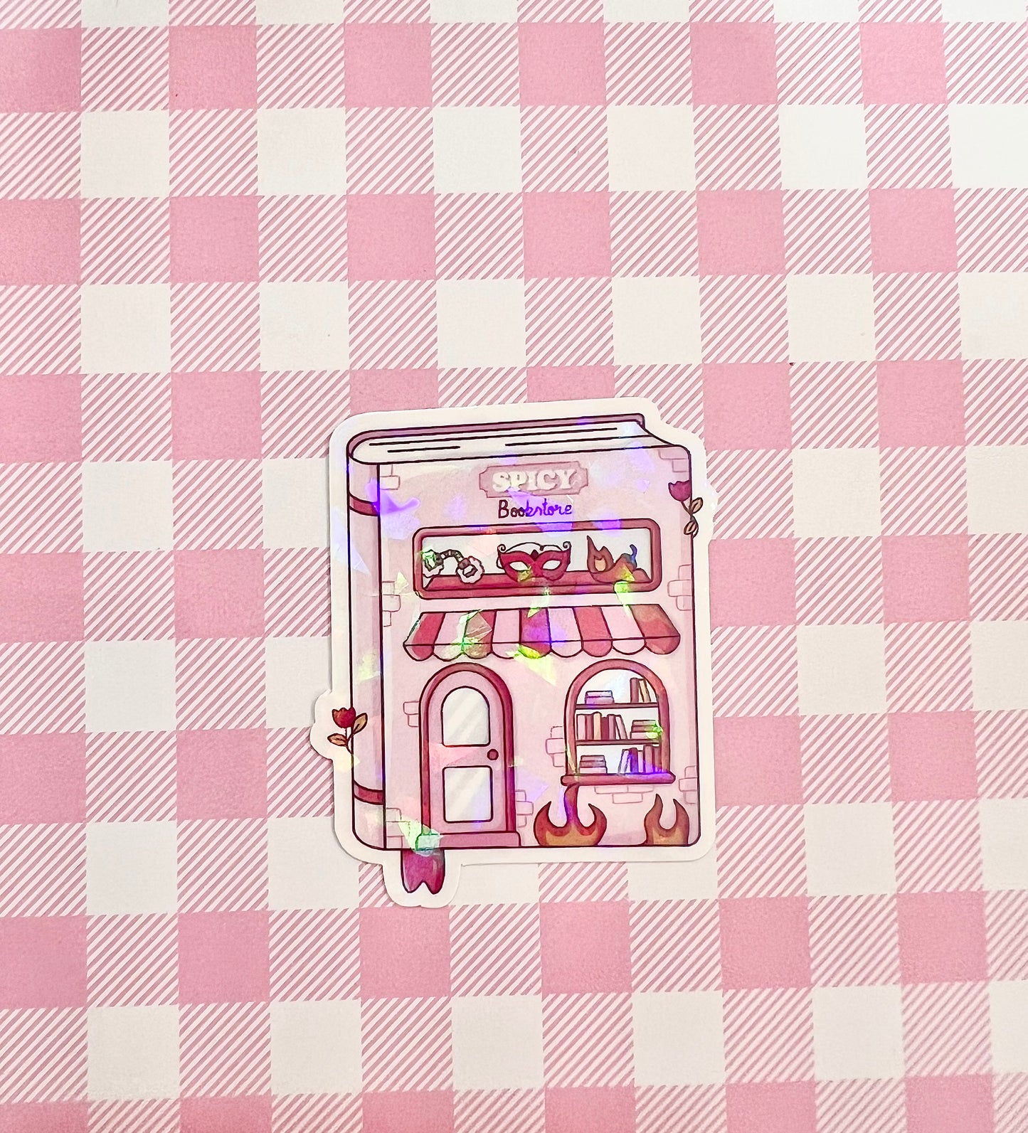 Spicy Bookstore sticker