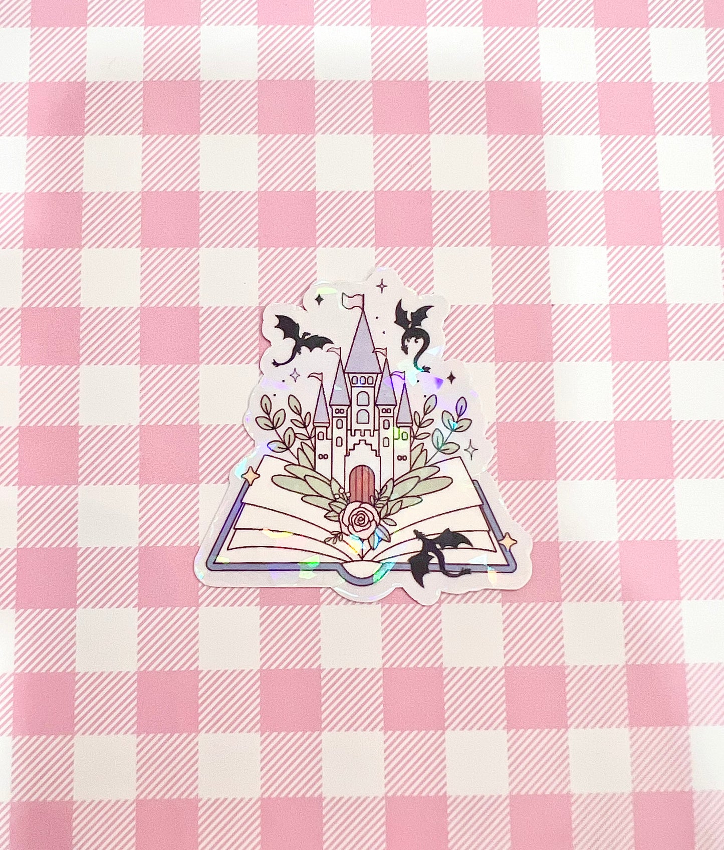 Fantasy book sticker