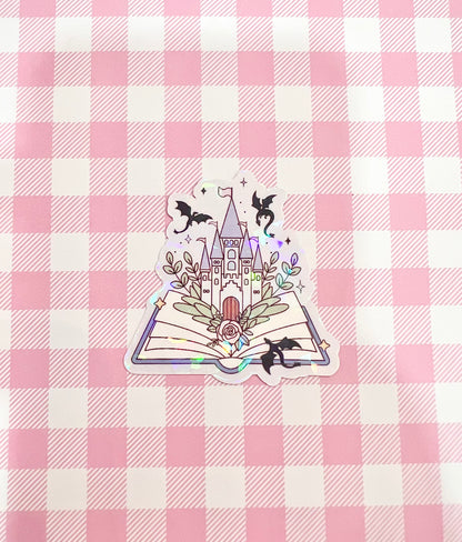 Fantasy book sticker
