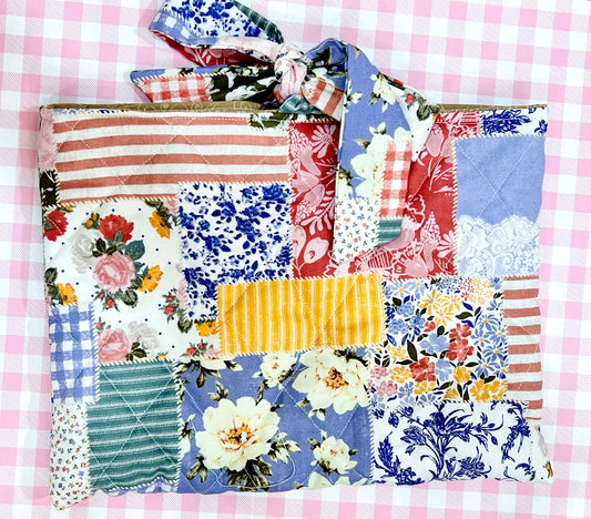 Patch Quilt Book Sleeve