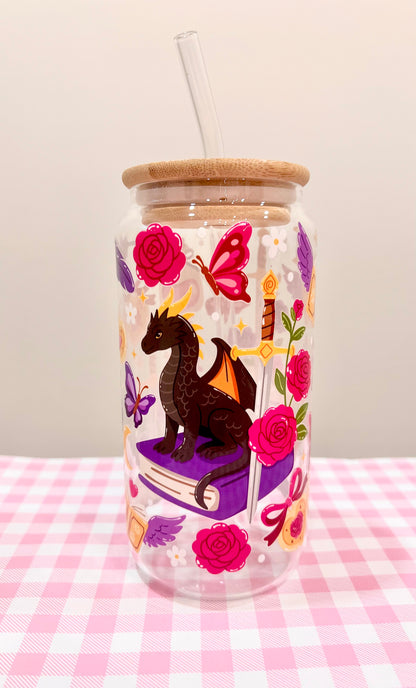 Romantasy Glass Cup
