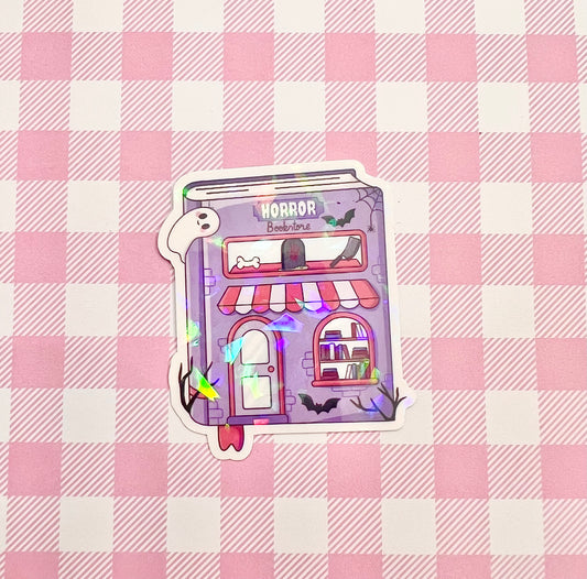 Horror Bookstore sticker