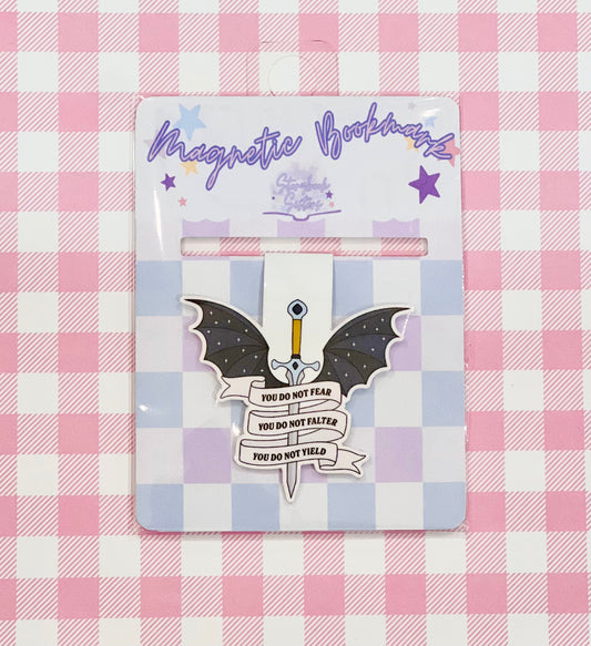 You Do Not Yield Magnetic Bookmark