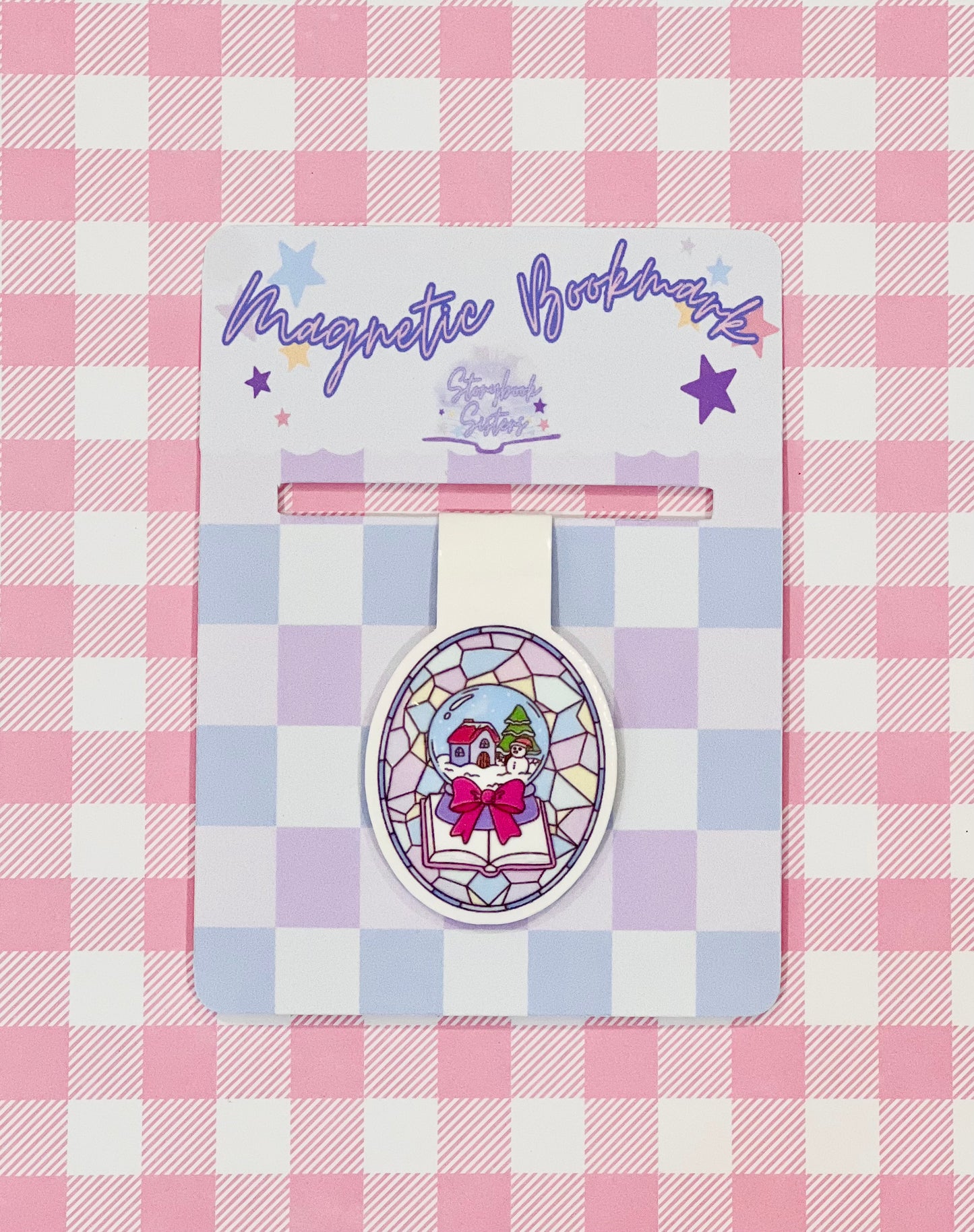 Winter Magnetic Bookmark