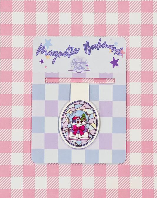 Winter Magnetic Bookmark