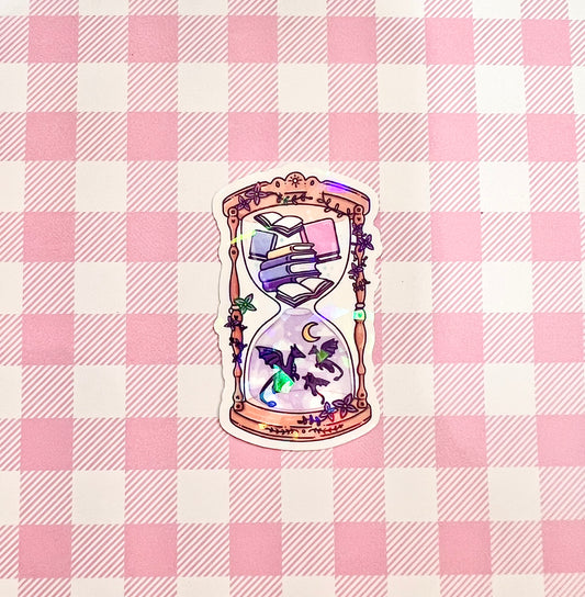 Fantasy Hourglass Sticker