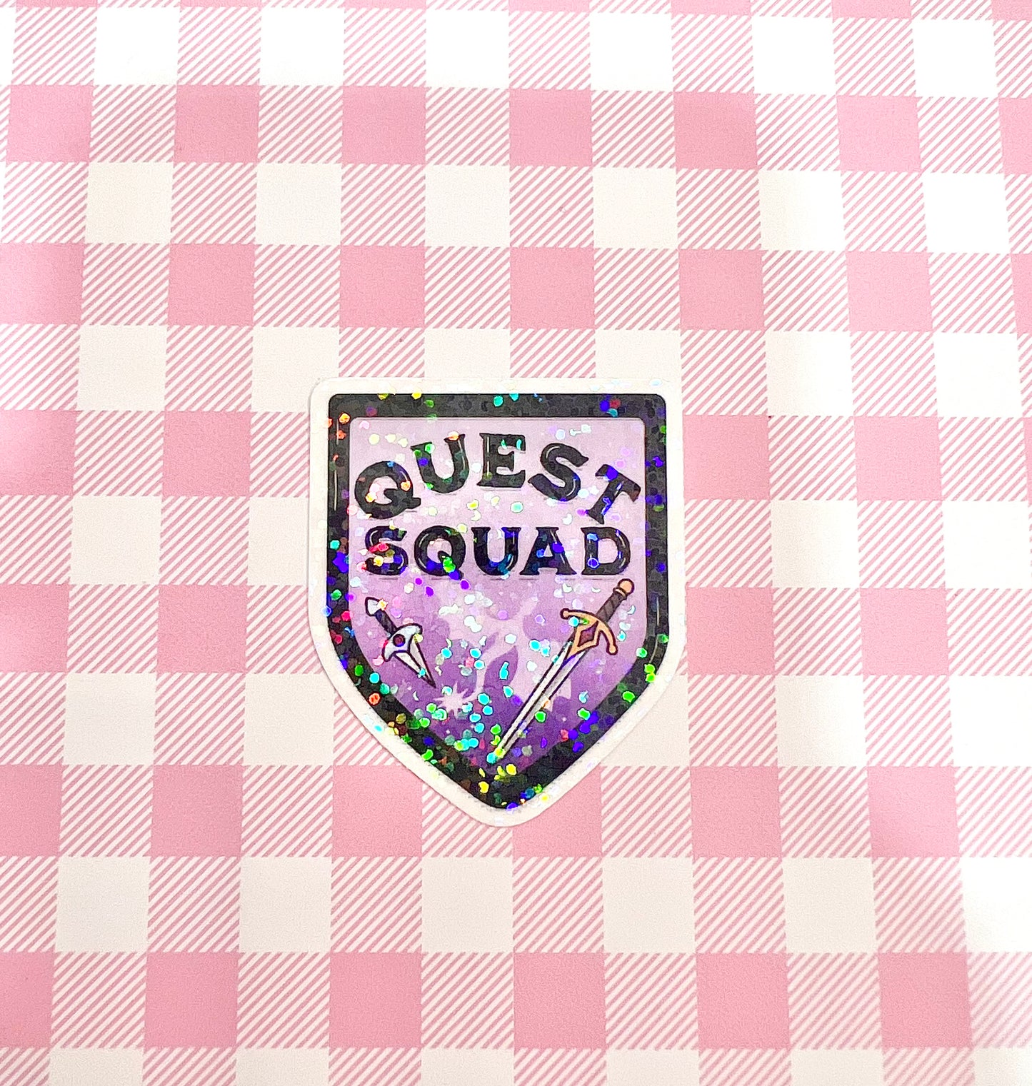 Quest Squad sticker