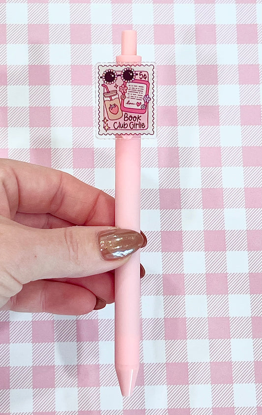 Book Club Girlie Gel Pen