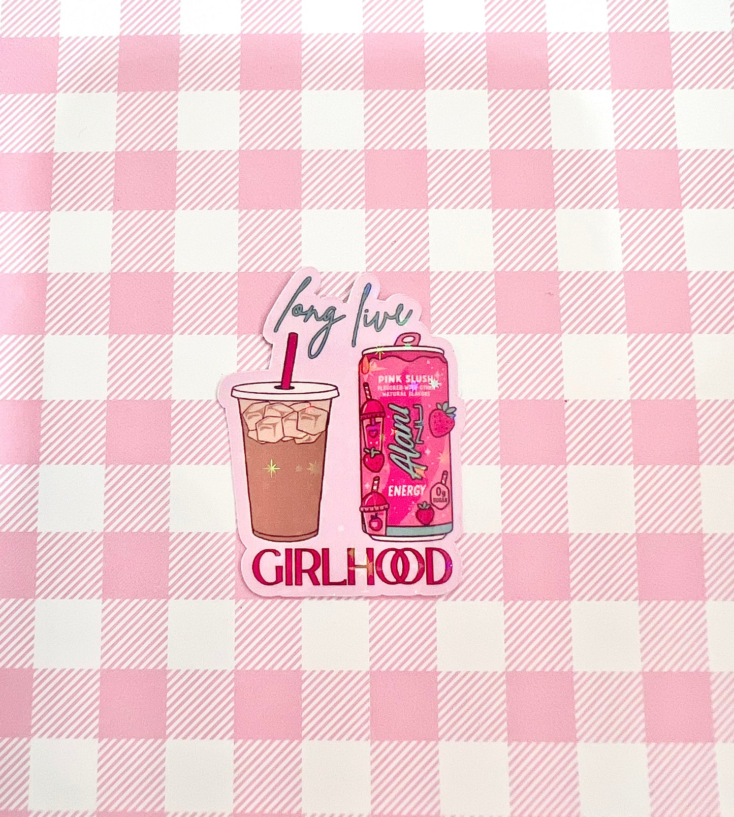 Long live girlhood sticker