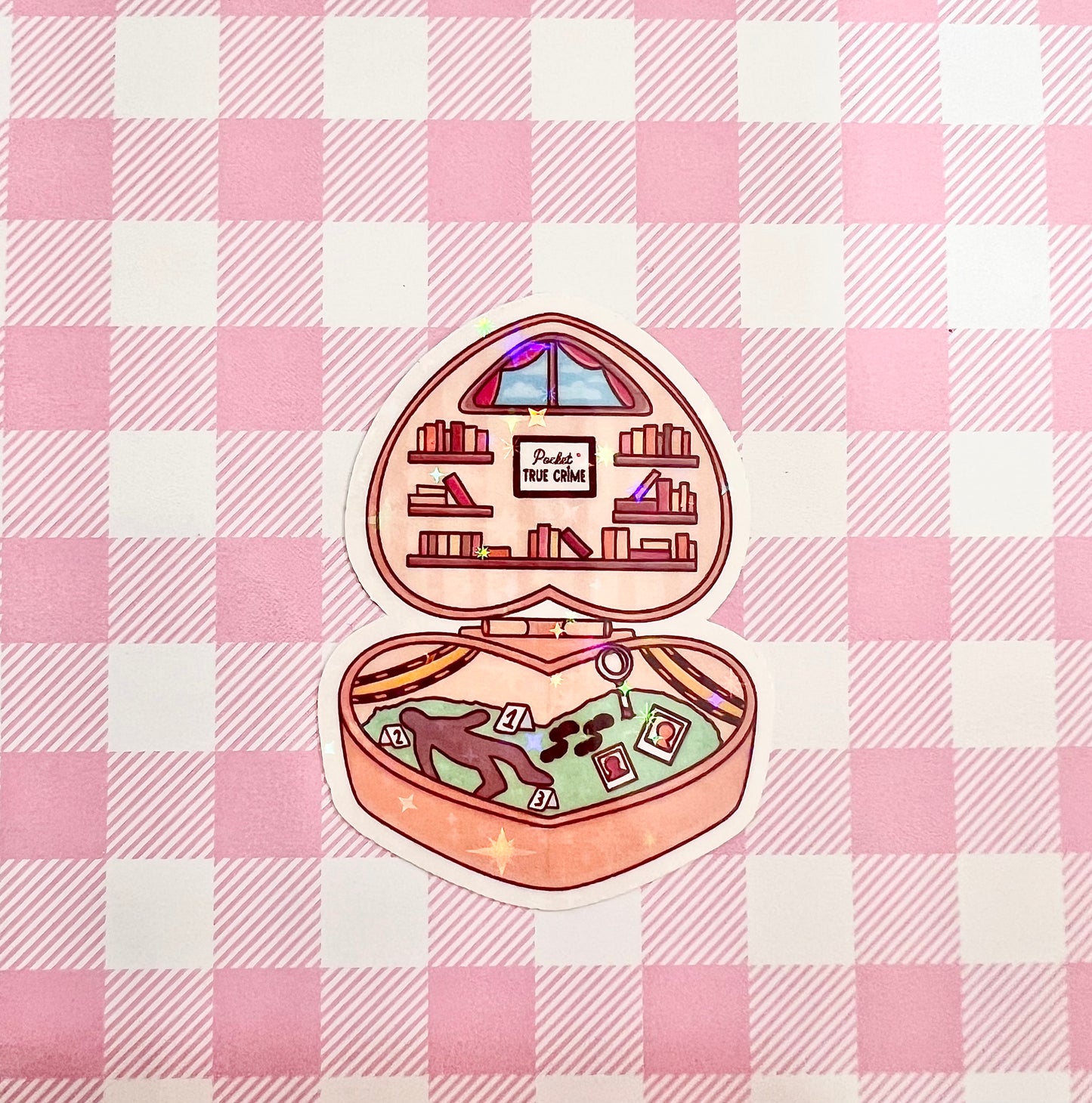 Pocket True Crime sticker