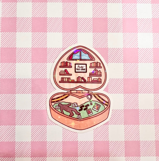 Pocket True Crime sticker