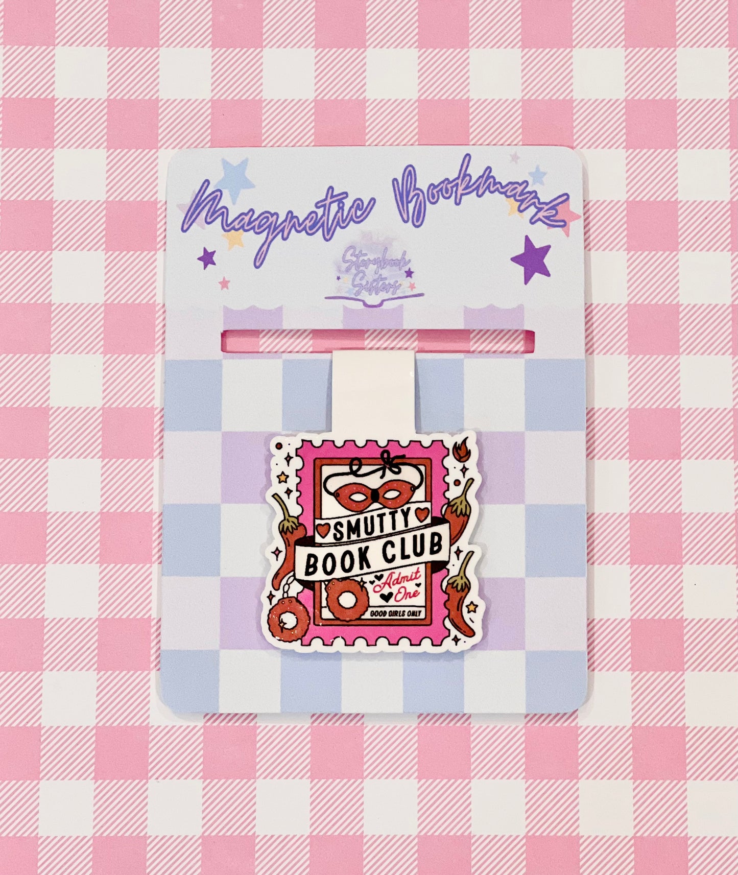 Smutty Book Club Magnetic Bookmark