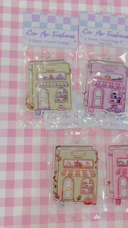 Bookstore Car Air Fresheners