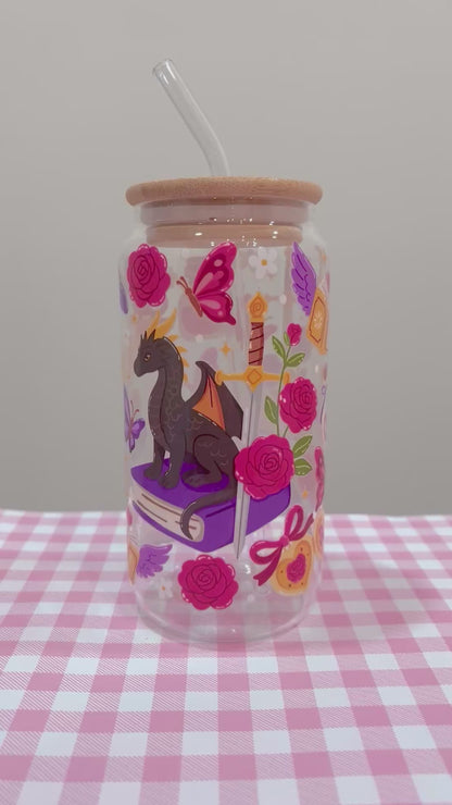 Romantasy Glass Cup