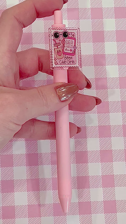 Book Club Girlie Gel Pen