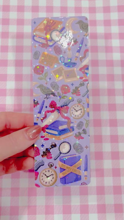 Thriller bookmark